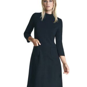 Black Isoude lbd elbow length dress